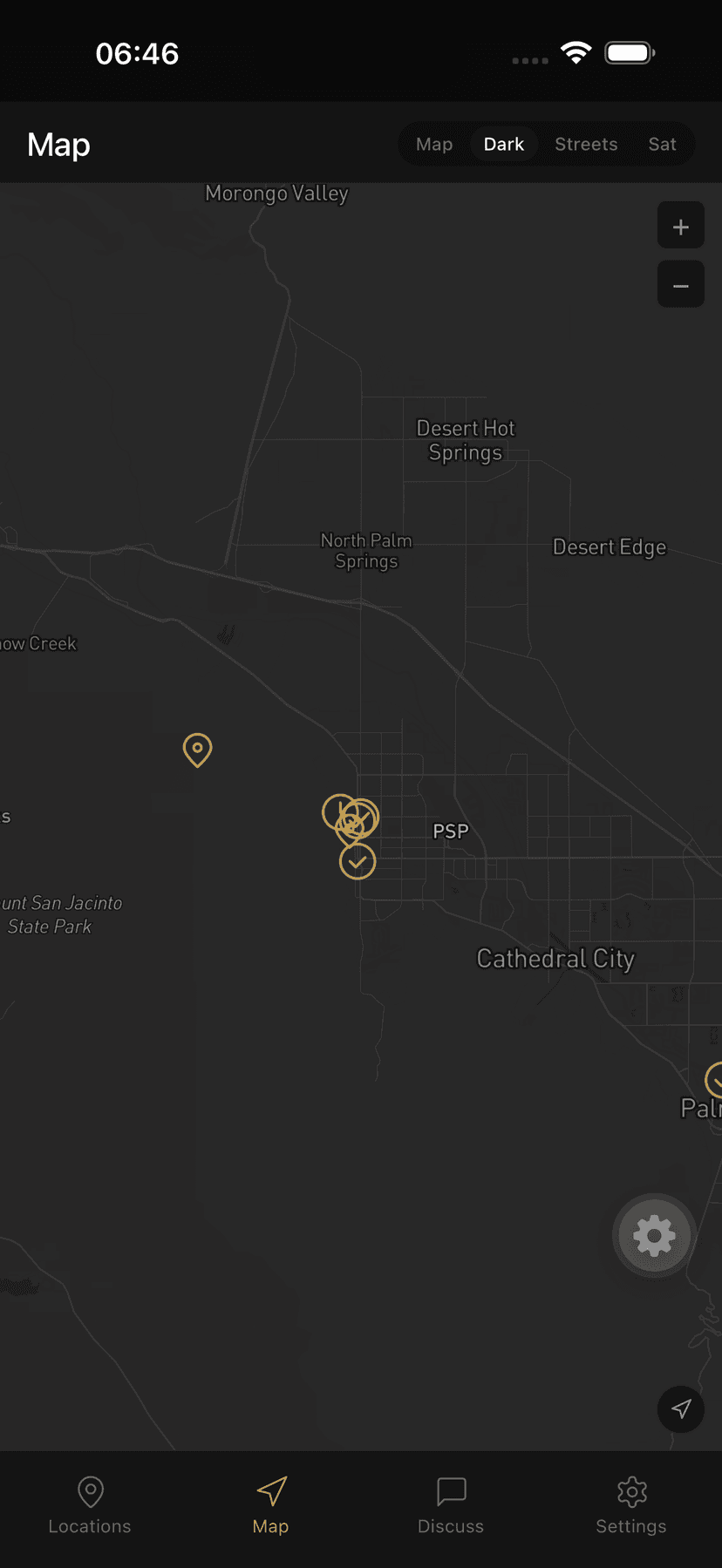 Interactive Map screenshot