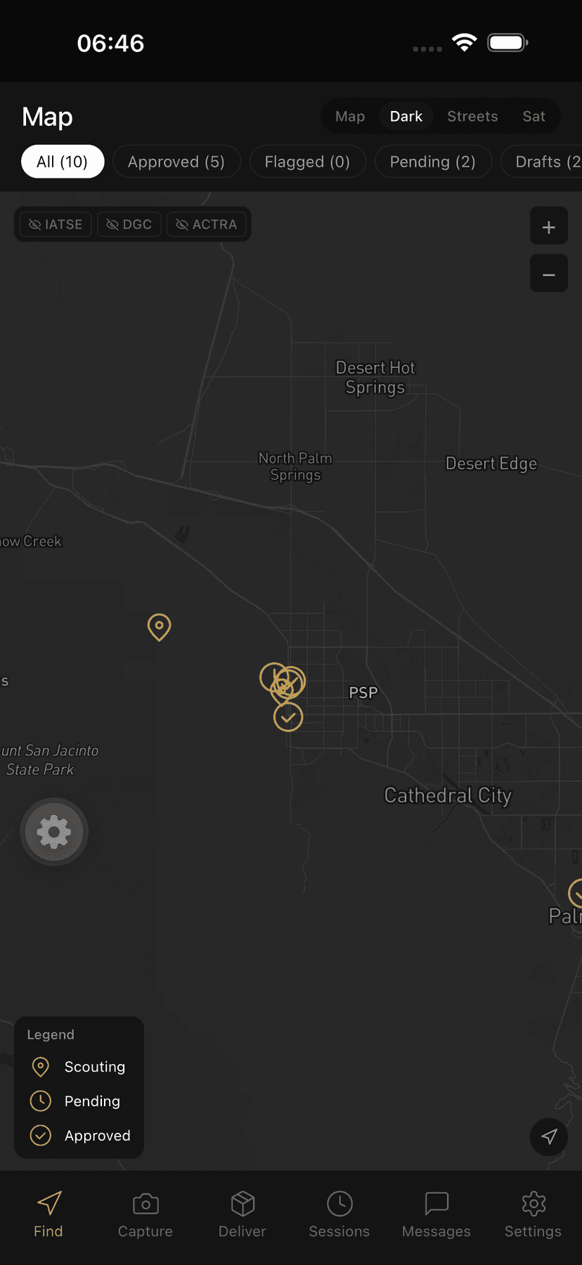Find Locations screenshot